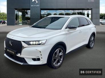 DS CERTIFIED Ds Ds 7 Crossback 7 Crossback Hybride E-tense 300 Eat8 4x4 Rivoli occasion certifiée - Suv Hybride Rechargeable Blanc Nacré - Thionville - 3935274_1
