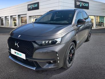 DS CERTIFIED Ds Ds 7 Crossback 7 Crossback Hybride E-tense 300 Eat8 4x4 Performan occasion certifiée - Suv Hybride Rechargeable Gris Platinium (métallisé) - Valence - 3935544_1