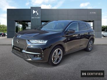 DS CERTIFIED Ds Ds 7 Crossback 7 Crossback Hybride E-tense 225 Eat8 Bastille+ occasion certifiée - Suv Hybride Rechargeable Ktv Noir Perla Nera - Valence - 3935574_1