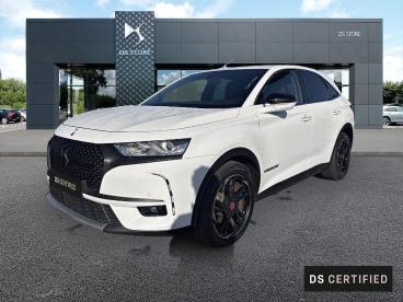 DS CERTIFIED Ds Ds 7 Crossback Crossback Hybride E-tense 225 Eat8 Performance Lin occasion certifiée - Suv Hybride Blanc - Glos - 3939106_1