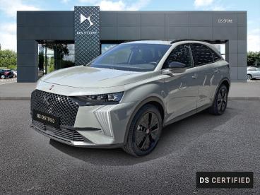 DS CERTIFIED Ds Ds 7 Crossback E-tense 225ch Performance Line + occasion certifiée - Suv Hybride Rechargeable Gris Laqué (m) - St Brieuc - 3940222_1