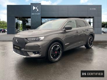 DS CERTIFIED Ds Ds 7 Crossback E-tense 4x4 300ch Performance Line + occasion certifiée - Suv Hybride Rechargeable Gris Platinium (m) - Charleville Mezieres - 3940229_1