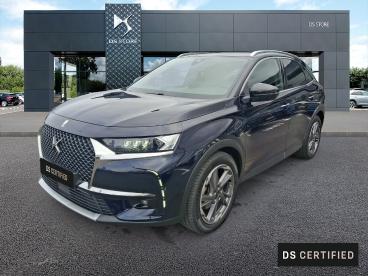 DS CERTIFIED Ds Ds 7 Crossback Crossback Hybride E-tense 300 Eat8 4x4 Rivoli occasion certifiée - Suv Hybride Rechargeable Bleu - Caen - 3940739_1
