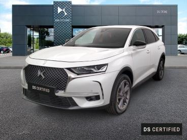DS CERTIFIED Ds Ds 7 Crossback Crossback Bluehdi 130 Eat8 Bastille+ occasion certifiée - Suv Diesel Blanc - Venissieux - 3941876_1
