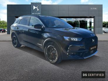 DS CERTIFIED Ds Ds 7 Crossback E-tense 4x4 300ch Performance Line + occasion certifiée - Suv Hybride Rechargeable Noire Perla Nera (n) - Compiegne - 3952085_3