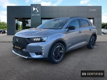 DS CERTIFIED Ds Ds 7 Crossback E-tense 4x4 300ch Performance Line + occasion certifiée - Suv Hybride Rechargeable Gris Laqué (m) - Compiegne - 3952100_1