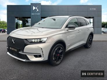 DS CERTIFIED Ds Ds 7 Crossback E-tense 225ch Performance Line occasion certifiée - Suv Hybride Rechargeable Gris Platinium (m) - Compiegne - 3952105_1