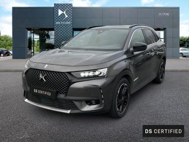 DS CERTIFIED Ds Ds 7 Crossback E-tense 4x4 300ch Performance Line occasion certifiée - Suv Hybride Rechargeable Gris Platinium (m) - Compiegne - 3952110_1