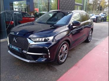 SPOTICAR Ds Ds 7 Crossback E-tense 225ch Grand Chic Occasion - Suv-4x4 Hybride Rechargeable Bleu Encre (n) - Vert Saint Denis - 1203955792_1