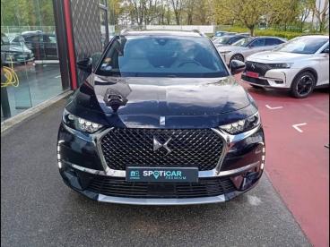 SPOTICAR Ds Ds 7 Crossback E-tense 225ch Grand Chic Occasion - Suv-4x4 Hybride Rechargeable Bleu Encre (n) - Vert Saint Denis - 1203955792_2
