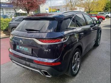 SPOTICAR Ds Ds 7 Crossback E-tense 225ch Grand Chic Occasion - Suv-4x4 Hybride Rechargeable Bleu Encre (n) - Vert Saint Denis - 1203955792_4