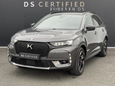 DS CERTIFIED Ds Ds 7 Crossback E-tense 225 Performance Line + occasion certifiée - Suv Hybride Rechargeable Gris Foncé - Montrond Les Bains - 3956155_1