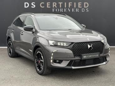 DS CERTIFIED Ds Ds 7 Crossback E-tense 225 Performance Line + occasion certifiée - Suv Hybride Rechargeable Gris Foncé - Montrond Les Bains - 3956155_2