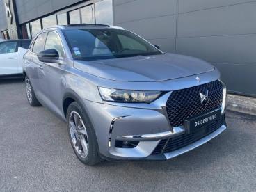 DS CERTIFIED Ds Ds 7 Crossback E-tense 4x4 300ch Grand Chic occasion certifiée - Suv Hybride Rechargeable Gris Platinium (m) - Blois - 3963027_1