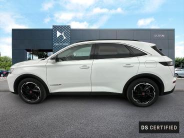 DS CERTIFIED Ds Ds 7 Crossback Crossback Hybride E-tense 225 Eat8 Performance Lin occasion certifiée - Suv Hybride Rechargeable Blanc - Velizy - 3981656_2