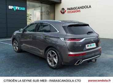 DS CERTIFIED Ds Ds 7 Crossback E-tense 4x4 300ch Grand Chic occasion certifiée - Suv Hybride Rechargeable Gris Platinium (m) - La Seyne Sur Mer - 3985543_3