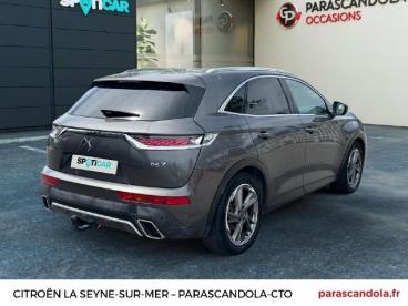 DS CERTIFIED Ds Ds 7 Crossback E-tense 4x4 300ch Grand Chic occasion certifiée - Suv Hybride Rechargeable Gris Platinium (m) - La Seyne Sur Mer - 3985543_5