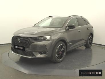 DS CERTIFIED Ds Ds 7 Crossback Crossback Hybride E-tense 225 Eat8 Performance Lin occasion certifiée - Suv Hybride Rechargeable Gris - Le Mans - 3987072_1