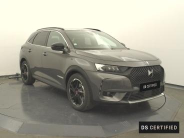 DS CERTIFIED Ds Ds 7 Crossback Crossback Hybride E-tense 225 Eat8 Performance Lin occasion certifiée - Suv Hybride Rechargeable Gris - Le Mans - 3987072_3