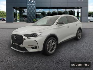 DS CERTIFIED Ds Ds 7 Crossback Crossback Hybride E-tense 300 Eat8 4x4 Rivoli occasion certifiée - Suv Hybride Rechargeable Blanc - Le Mans - 3990785_1