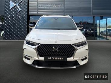 DS CERTIFIED Ds Ds 7 Crossback Bluehdi 180ch Grand Chic Automatique 128g occasion certifiée - Suv Diesel Blanc Nacré (n) - Orange - 3996046_2