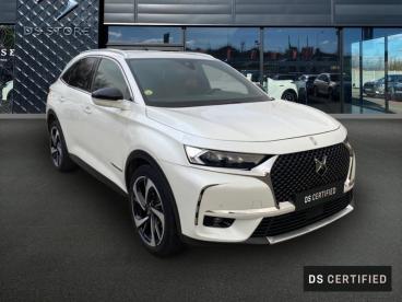 DS CERTIFIED Ds Ds 7 Crossback Bluehdi 180ch Grand Chic Automatique 128g occasion certifiée - Suv Diesel Blanc Nacré (n) - Orange - 3996046_3