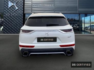 DS CERTIFIED Ds Ds 7 Crossback Bluehdi 180ch Grand Chic Automatique 128g occasion certifiée - Suv Diesel Blanc Nacré (n) - Orange - 3996046_5