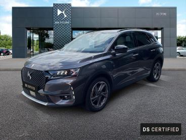 DS CERTIFIED Ds Ds 7 Crossback E-tense 225 Ligne Noire occasion certifiée - Suv Hybride Rechargeable Gris Platinium (métallisé) - Varennes Vauzelles - 4002426_1