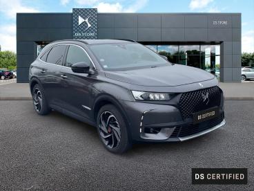 DS CERTIFIED Ds Ds 7 Crossback E-tense 225ch Performance Line + Eat occasion certifiée - Suv Hybride Rechargeable Gris Platinium (métallisé) - Varennes Vauzelles - 4013960_3