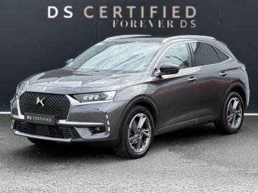 DS CERTIFIED Ds Ds 7 Crossback Bluehdi 180 Automatique Grand Chic occasion certifiée - Suv Diesel Gris Foncé - Montrond Les Bains - 4018371_1