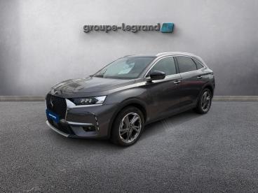 DS CERTIFIED Ds Ds 7 Crossback E-tense 225ch Rivoli occasion certifiée - Suv Hybride Rechargeable Gris Platinium (m) - Le Havre - 4021652_1