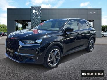DS CERTIFIED Ds Ds 7 Crossback E-tense 4x4 300ch Rivoli occasion certifiée - Suv Hybride Rechargeable Noire Perla Nera (n) - Compiegne - 4041243_1