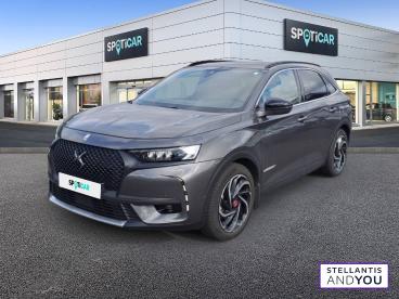 DS CERTIFIED Ds Ds 7 Crossback Crossback Hybride E-tense 225 Eat8 Performance Lin occasion certifiée - Suv Hybride Rechargeable Gris - Villeneuve D'ascq - 4050053_1