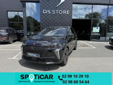 SPOTICAR Ds Ds 7 Crossback Bluehdi 130 Performance Line / Hayon Electrique Occasion - Suv-4x4 Diesel Noire Perla Nera (n) - Quimper - 1204059528_1
