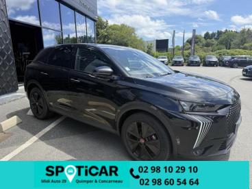 SPOTICAR Ds Ds 7 Crossback Bluehdi 130 Performance Line / Hayon Electrique Occasion - Suv-4x4 Diesel Noire Perla Nera (n) - Quimper - 1204059528_5