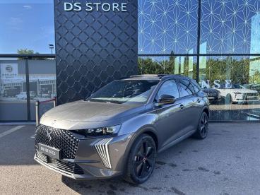 DS CERTIFIED Ds Ds 7 Crossback Hybride Rechargeable E-tense 225 Eat8 Performance occasion certifiée - Suv Hybride Rechargeable Gris - Evreux - 4087903_1