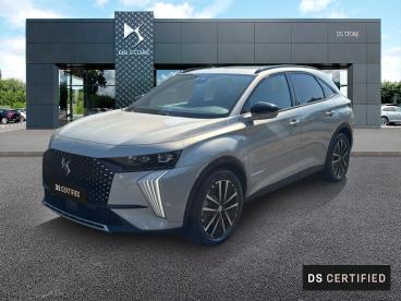 DS CERTIFIED Ds Ds 7 Crossback Hybride Rechargeable E-tense 225 Eat8 Jules Verne occasion certifiée - Suv Hybride Rechargeable Gris Clair - Pont Audemer - 4102393_1