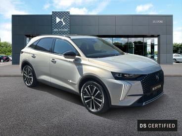 DS CERTIFIED Ds Ds 7 Crossback Hybride Rechargeable E-tense 225 Eat8 Jules Verne occasion certifiée - Suv Hybride Rechargeable Gris Clair - Pont Audemer - 4102393_3