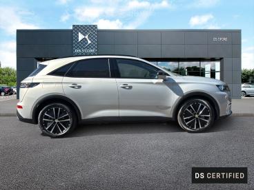 DS CERTIFIED Ds Ds 7 Crossback Hybride Rechargeable E-tense 225 Eat8 Jules Verne occasion certifiée - Suv Hybride Rechargeable Gris Clair - Pont Audemer - 4102393_4