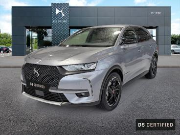 DS CERTIFIED Ds Ds 7 Crossback Crossback Hybride E-tense 225 Eat8 Performance Lin occasion certifiée - Suv Hybride Rechargeable Gris - Rouen - 4109443_1