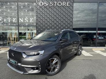 SPOTICAR Ds Ds 7 Crossback E-tense 225ch Grand Chic Occasion - Suv-4x4 Hybride Rechargeable Gris Platinium (m) - Brest - 1204110982_1