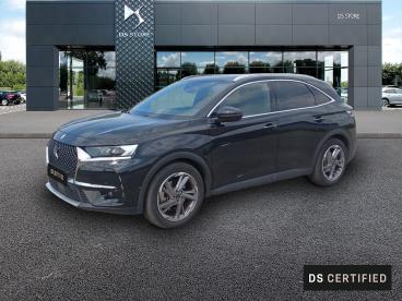 DS CERTIFIED Ds Ds 7 Crossback Crossback Hybride E-tense 225 Eat8 Rivoli occasion certifiée - Suv Hybride Rechargeable Noir - Le Mans - 4111763_1