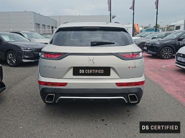 DS CERTIFIED Ds Ds 7 Crossback E-tense 4x4 300ch Performance Line + occasion certifiée - Suv Hybride Rechargeable Cristal Pearl (n) - St Memmie - 4113522_5