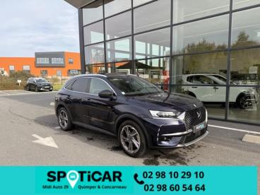 SPOTICAR Ds Ds 7 Crossback E-tense 4x4 300ch Grand Chic Occasion - Suv-4x4 Hybride Rechargeable Bleu Encre (n) - Quimper - 1204116143_1