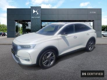 SPOTICAR Ds Ds 7 Crossback Crossback Hybride E-tense 300 Eat8 4x4 Rivoli Occasion - Suv-4x4 Hybride Rechargeable Blanc - Lomme - 304117347_1