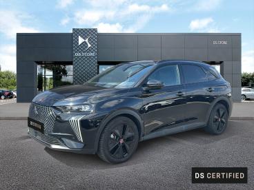 DS CERTIFIED Ds Ds 7 Crossback E-tense 225ch Performance Line + occasion certifiée - Suv Hybride Rechargeable Noire Perla Nera (n) - Beaurains - 4121132_2