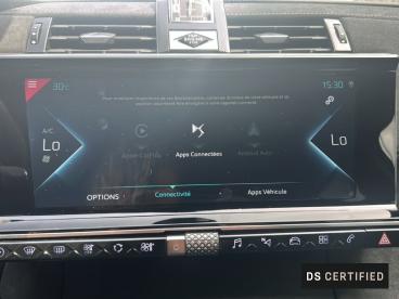 DS CERTIFIED Ds Ds 7 Crossback E-tense 225ch Performance Line + occasion certifiée - Suv Hybride Rechargeable Gris Platinium (metallise) - Beaurains - 4127613_2