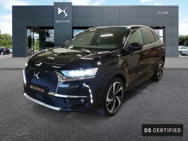 DS CERTIFIED Ds Ds 7 Crossback Hybride E-tense 300 Eat8 4x4 Rivoli occasion certifiée - Suv Hybride Rechargeable Noir Perla Nera - Glos - 4142354_1
