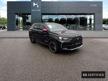 DS CERTIFIED Ds Ds 7 Crossback Hybride E-tense 300 Eat8 4x4 Performance Line occasion certifiée - Suv Hybride Rechargeable Noire Perla Nera (n) - Ludres - 4146768_3