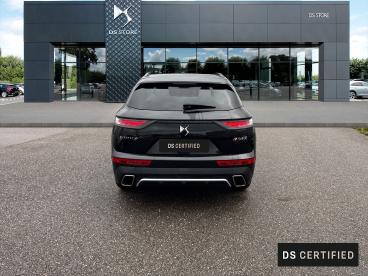 DS CERTIFIED Ds Ds 7 Crossback Hybride E-tense 300 Eat8 4x4 Performance Line occasion certifiée - Suv Hybride Rechargeable Noire Perla Nera (n) - Ludres - 4146768_5